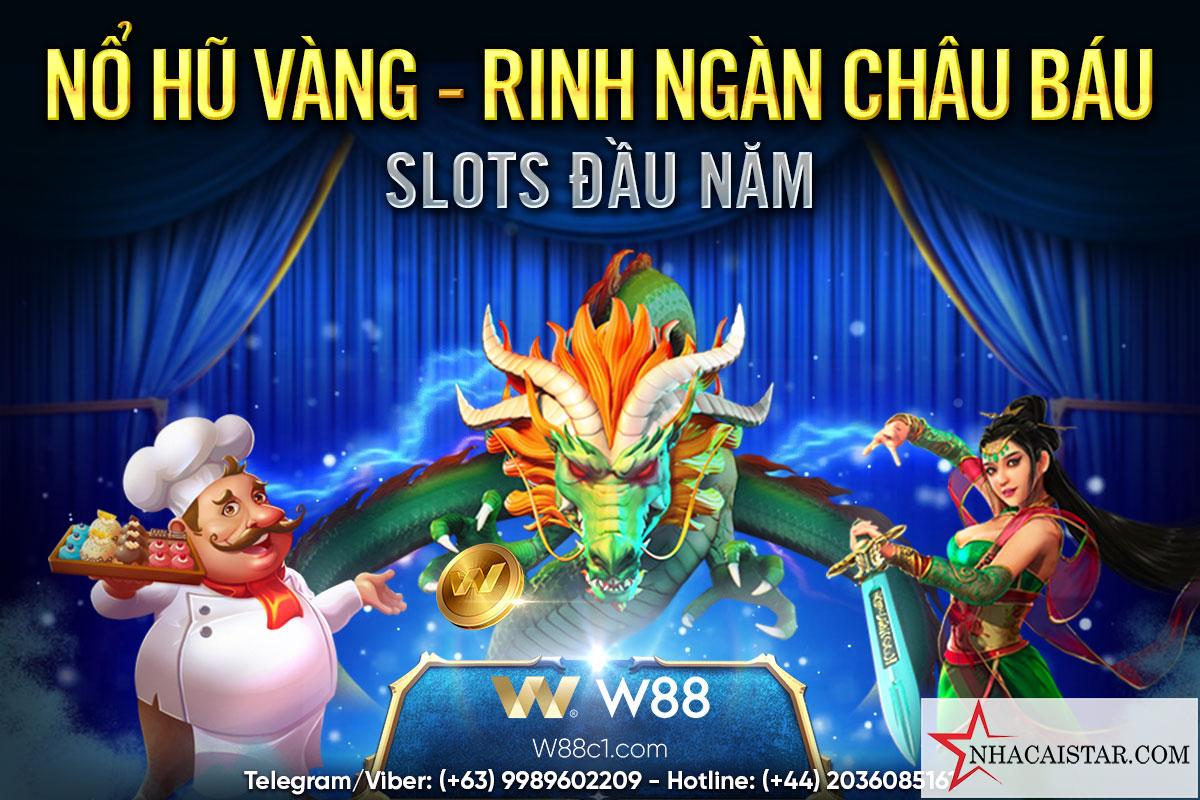 Quay hũ vàng tại Slot Game W88 – Nhận thưởng nóng liền tay